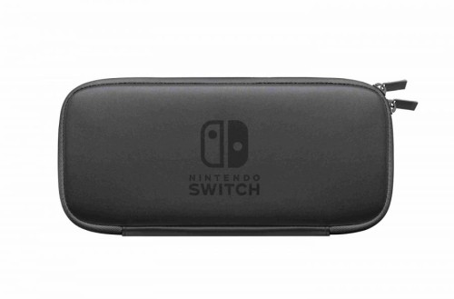 Pokrowiec i folia ochronna dla Nintendo Switch czarny