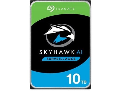 Dysk HDD Seagate Skyhawk AI ST10000VE001 10TB 3.5" SATA 256 MB 7200 obr/min