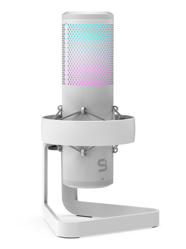 Mikrofon SPC Gear SPC Gear AXIS Onyx White Streaming USB