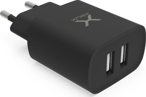 KRUX WALL CHARGER 2x USB 2,4 A