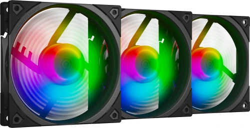 SilentiumPC Fluctus 120 PWM ARGB - 3 pack