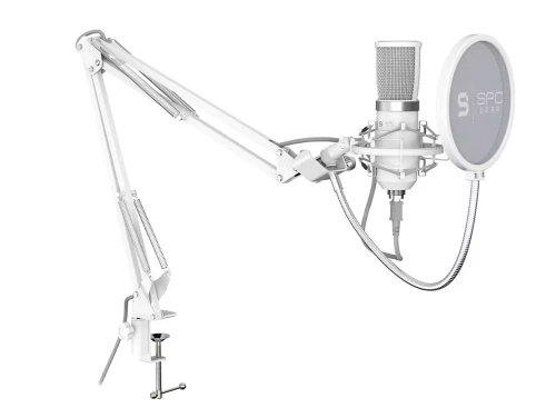 SPC Gear SM950 Onyx White Streaming
