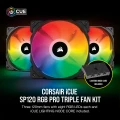 Corsair SP120 iCUE RGB PRO 3-pak