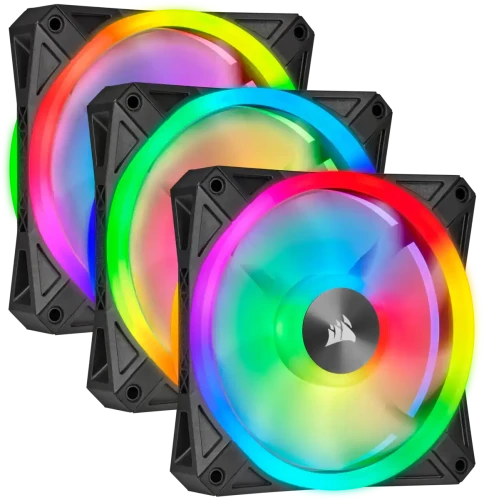 Corsair QL120 iCUE RGB LED PWM 3-pak