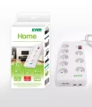 Ever Listwa Home 2M USB 8 gniazd Filtrująca