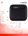 Crucial X6 500GB USB 3.2 Gen. 2