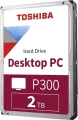 Toshiba P300 3.5 2TB SATA/600 7200RPM 64MB