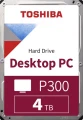 Toshiba P300 4TB 5400RPM SATA 3.5inch 128MB