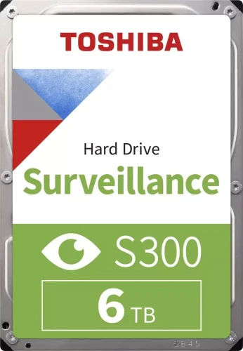 Toshiba S300 Video Surveillance 3.5 6TB 5400rpm 256MB