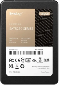 Synology SAT5210 960G SSD SATA 2,5"