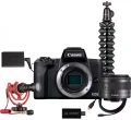 Canon EOS M50 Mark II + 15-45mm f/3.5-6.3 IS STM Premium Live Stream Kit