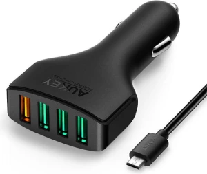 Ładowarka samochodowa AUKEY CC-T9 4xUSB 3.0 54W