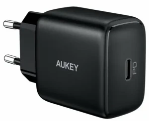 Ładowarka sieciowa AUKEY PA-R1 Black 1xUSB-C 20W