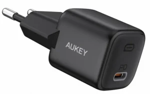 Ładowarka sieciowa AUKEY PA-B1 Black 1xUSB-C 20W