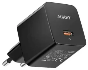 Ładowarka sieciowa AUKEY PA-Y20S Black 1xUSB-C 20W