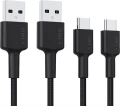 AUKEY CB-CMD29 zestaw 2xUSB C-USB A 3.1 2m