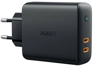 Ładowarka sieciowa AUKEY PA-D5 2xUSB-C 63W