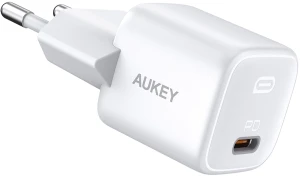 Ładowarka sieciowa AUKEY PA-B1 white 1xUSB C 20W