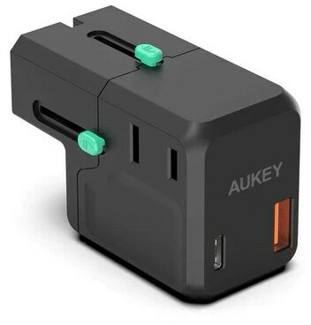 AUKEY PA-TA06 1xUSB C 1xUSB A 18W