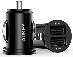 Ładowarka samochodowa AUKEY CC-S1 2xUSB 24W