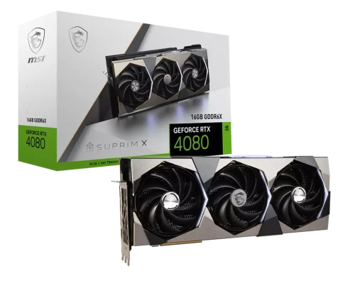 MSI GeForce RTX 4080 16GB SUPRIM X