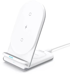 Ładowarka bezprzewodowa AUKEY LC-A2 White USB-C 10W
