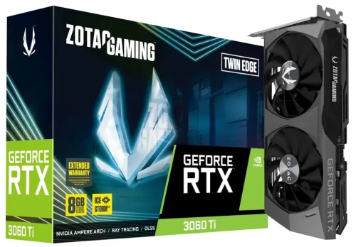 ZOTAC GeForce RTX 3060 Ti Twin Edge LHR 8GB GDDR6X