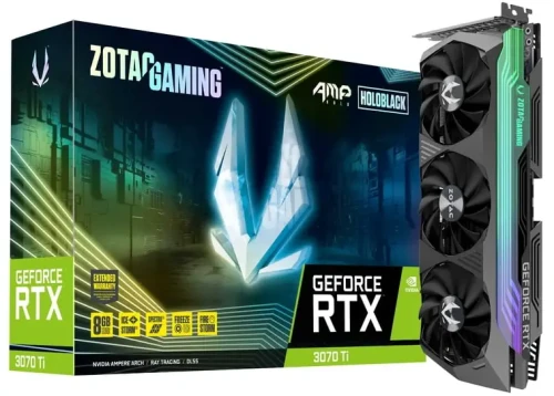 ZOTAC GeForce RTX 3070 Ti AMP Holo 8GB GDDR6X LHR