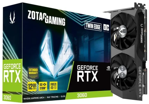 ZOTAC GeForce RTX 3060 Twin Edge OC 12GB GDDR6 LHR