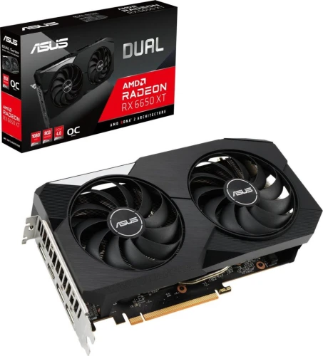 ASUS Dual Radeon RX 6650 XT OC Edition 8GB GDDR6