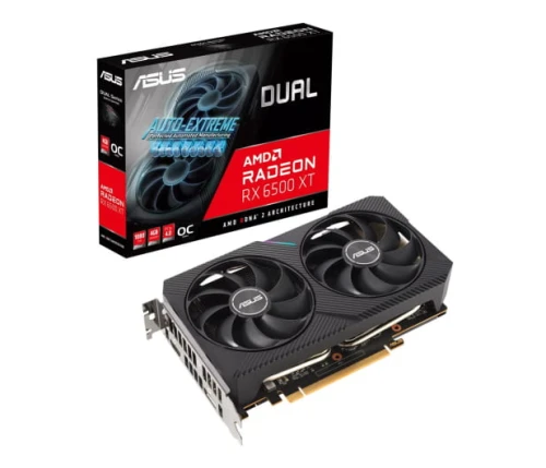 ASUS Dual Radeon RX 6500 XT OC Edition 4GB GDDR6