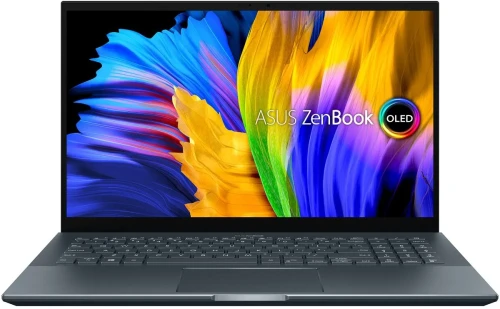 ASUS ZenBook Pro 15 OLED UM535QE-KY260X AMD Ryzen 7-5800H 15,6” 16GB 1TB NVIDIA RTX 3050Ti W11P szary