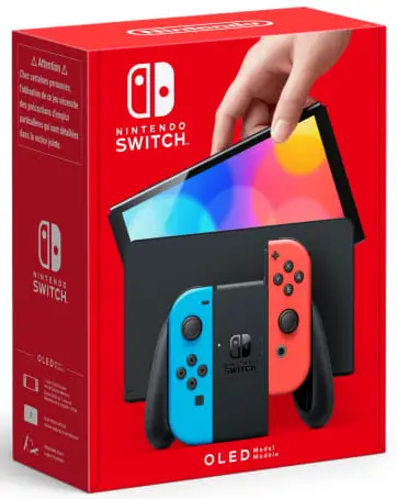 Konsola Nintendo OLED Czerwony/niebieski