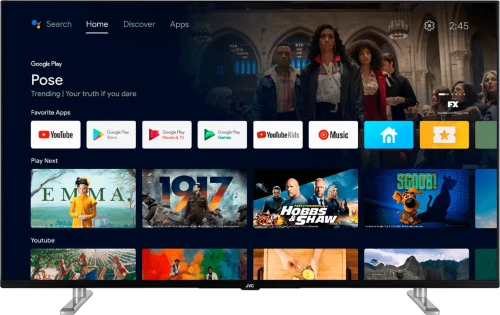 JVC LT-43VAQ6100 43" QLED 4K Android TV
