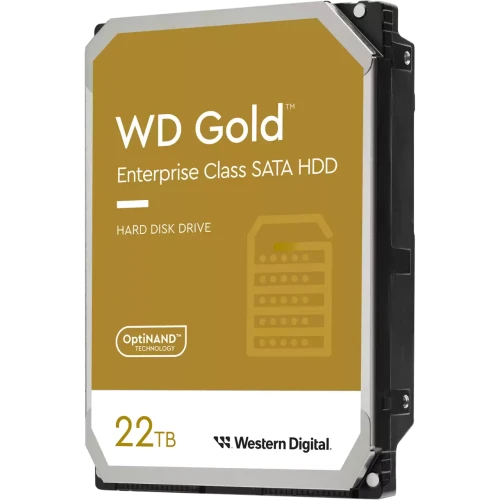 Dysk HDD Western Digital Gold 22TB 3,5'' 512MB 7200 obr/min WD221KRYZ