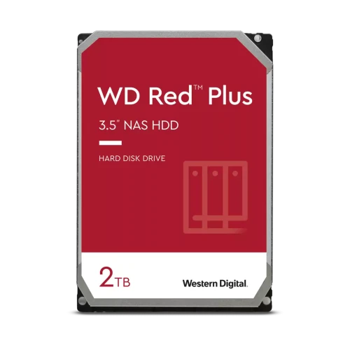 Dysk HDD WD Red Plus 2TB 3,5" SATA WD20EFPX