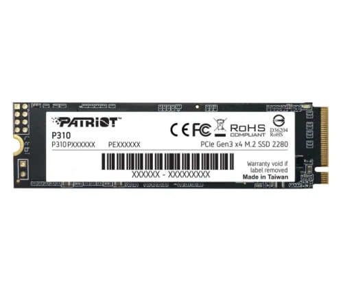 Dysk SSD Patriot P310 480GB M.2 2280 PCIe NVMe 4.0 x4 TLC
