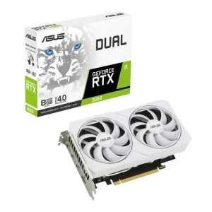 Asus Dual GeForce RTX 3060 8GB WHITE GDDR6