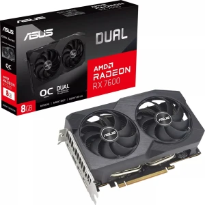 Asus Dual Radeon RX 7600 OC V2 8GB GDDR6