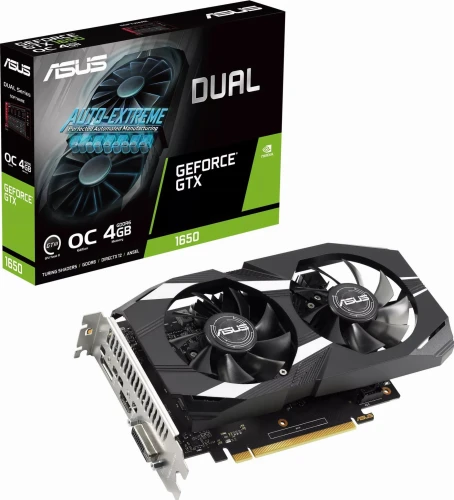 Asus Dual GeForce GTX 1650 V2 OC 4GB GDDR6