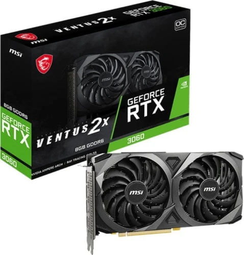 MSI GeForce RTX 3060 Ventus 2X OC 8GB GDDR6