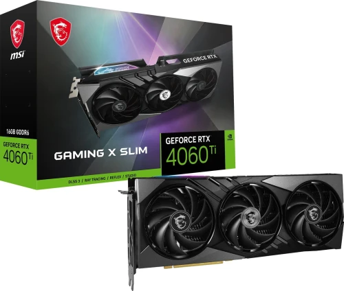 MSI GeForce RTX 4060 Ti Gaming X Slim 16GB GDDR6