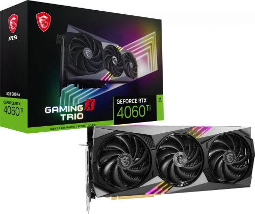 MSI GeForce RTX 4060 Ti Gaming X Trio 8GB GDDR6