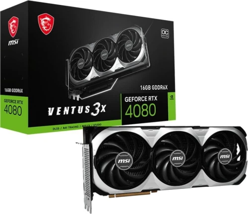 MSI GeForce RTX 4080 Ventus 3X OC 16GB GDDR6X