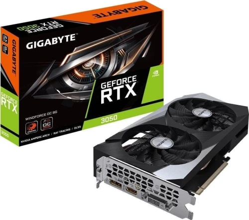 Gigabyte GeForce RTX 3050 Windforce OC 8GB GDDR6