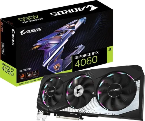 Gigabyte Aorus GeForce RTX 4060 Elite 8GB GDDR6