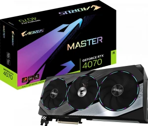 Gigabyte Aorus GeForce RTX 4070 Master 12GB GDDR6X