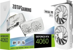 Zotac Gaming GeForce RTX 4060 Twin Edge OC White 8GB GDDR6