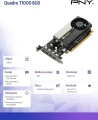PNY Quadro T1000 8GB GDDR6