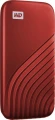 WD My Passport 500GB Czerwony